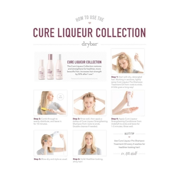 Drybar Cure Liqueur Shampoo and Conditioner with Gin Twist Curl Cream - Picture 15 of 15